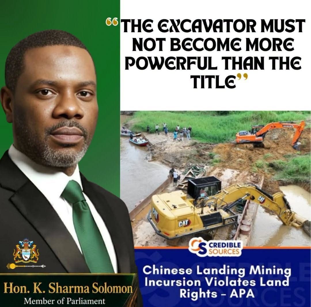 ‘Don’t celebrate Indigenous people in Georgetown, then abandon them at the backdam’ – MP Solomon