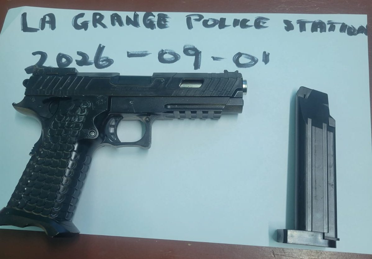 Toy gun bandit arrested