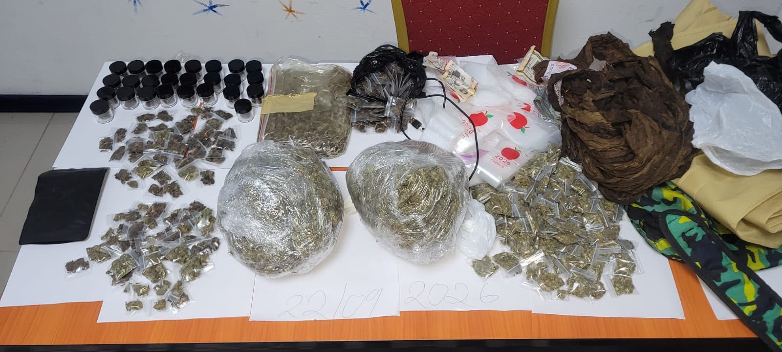 Woman arrested after cannabis found in Crane home