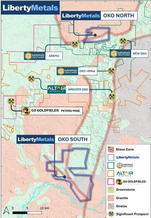 Oko discovery team joins Australian firm to advance gold exploration in 9M ounce gold district