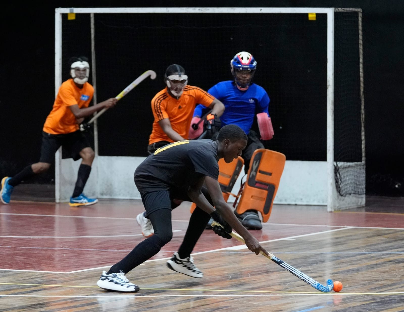 Bobb, Lovell hit hat-tricks