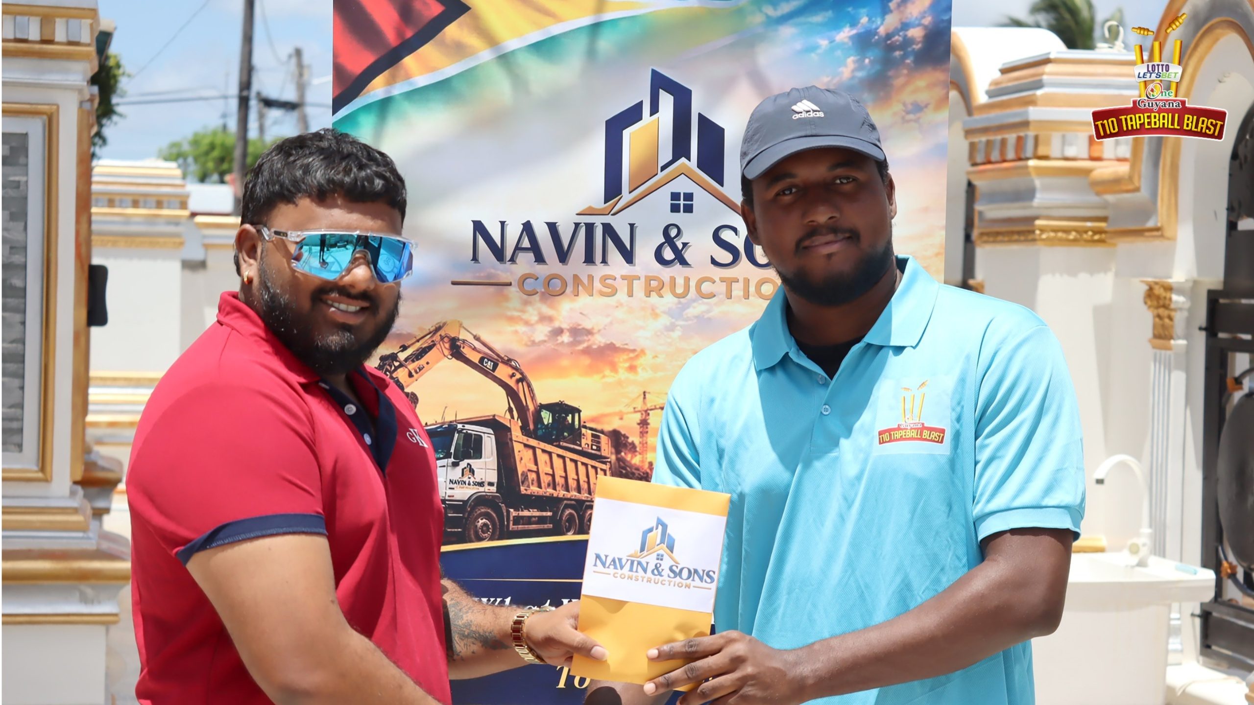 Navin and Sons Construction backs GT/ECD Zone $500,000 top prize in One Guyana T10 Tapeball