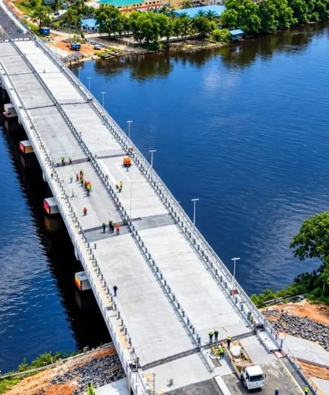 New Wismar-Mackenzie Bridge completed – Edghill