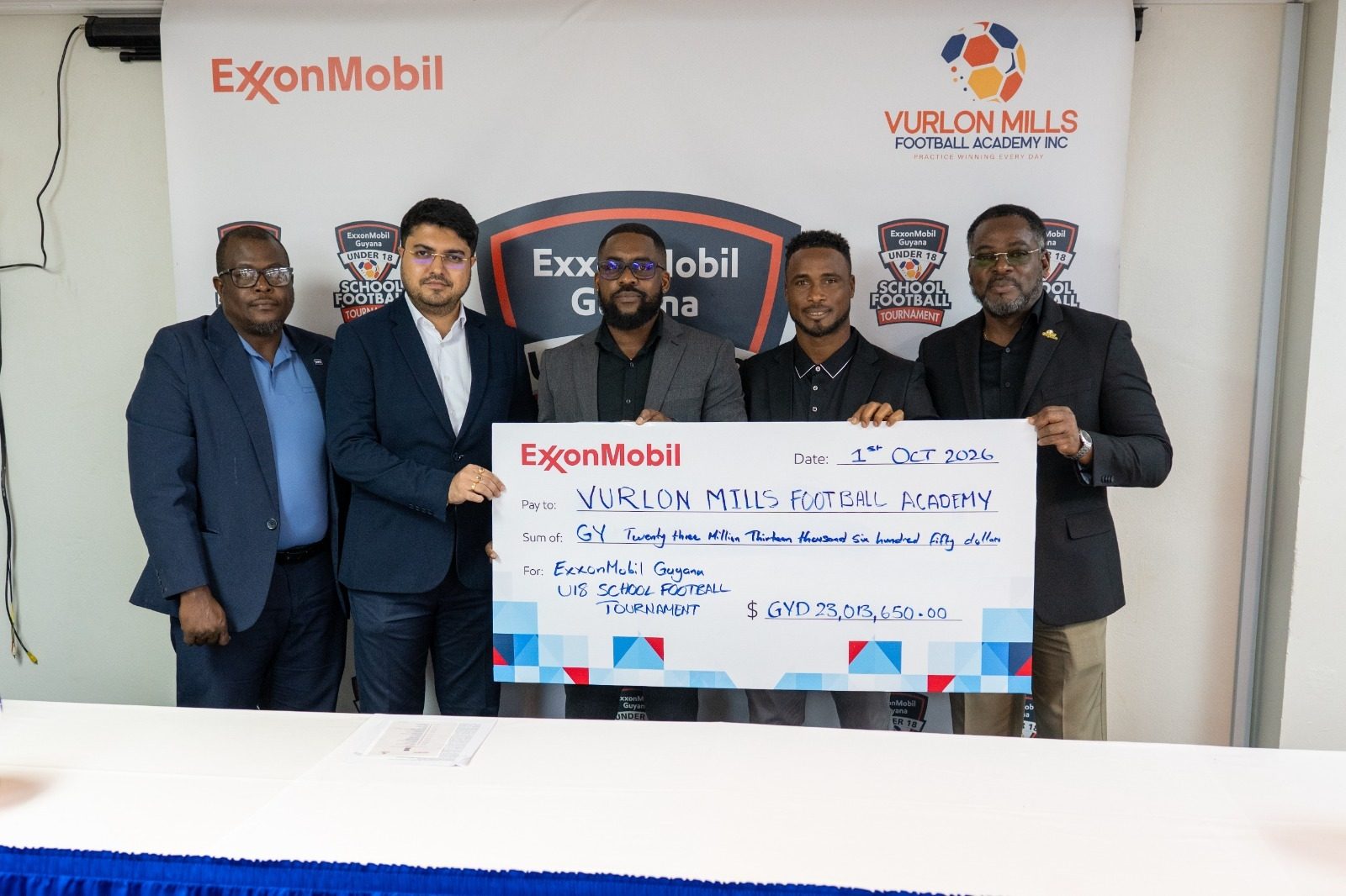 118 teams set for ExxonMobil Guyana U18 Schools Football Tournament