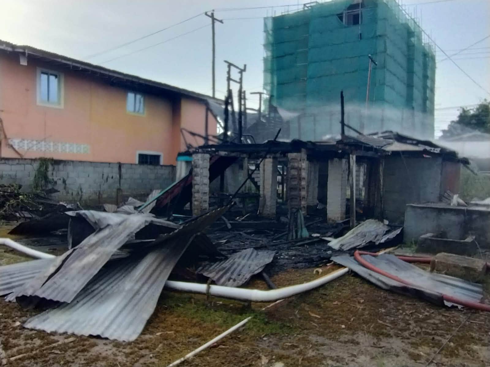Goed Intent house gutted in gas cylinder explosion